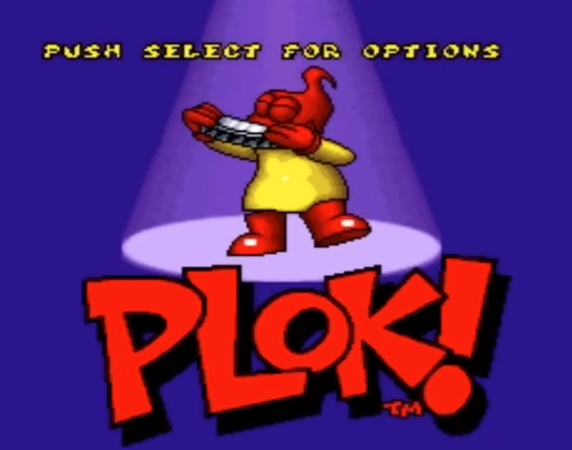 0bscureOTD's tweet photo. Today's obscure media is Plok!

Plok! is a platformer SNES game released in 1993. It features titular character, Plok, the king of the island Akrillic, who is defending it from fleas spawned by the Flea Queen https://t.co/cICVS3XhgO
