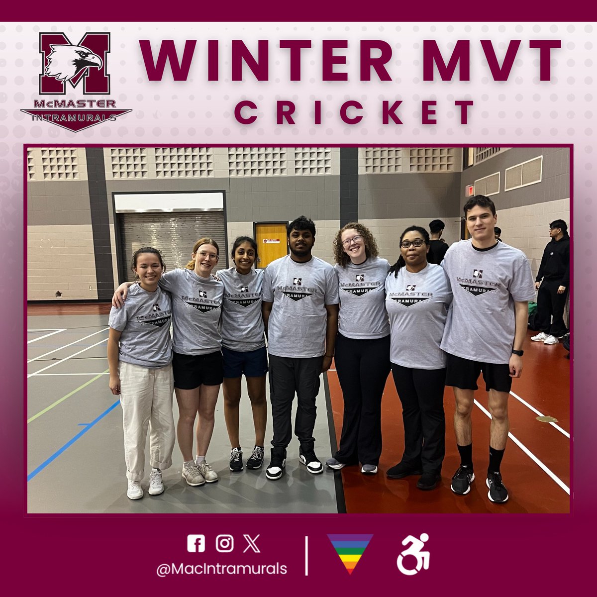 MacIntramurals's tweet photo. 🌟 Congratulations to all of our Winter MVTs! 🏅✨👏 (3/4) https://t.co/LV6Ru6etj3