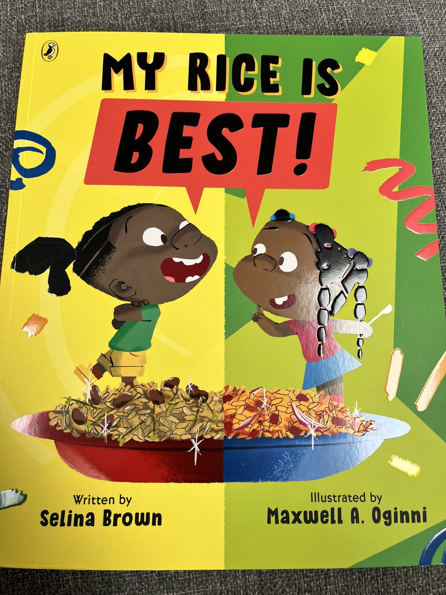 Tom G 📕 (@tjgriffiths) on Twitter photo An adorable & hilarious story celebrating foods from different cultures & friendship, my #PictureBookFriday had to be My Rice Is Best! <a href="/TheSelinaBrown/">Selina Brown</a> Thanks <a href="/PuffinBooks/">PuffinBooks</a> <a href="/antswilk/">Antonia Wilkinson</a> 🍚 Out 8/5 for 3+.
checkemoutbooks.wordpress.com/2025/05/02/my-… An adorable & hilarious story celebrating foods from different cultures & friendship, my #PictureBookFriday had to be My Rice Is Best! <a href="/TheSelinaBrown/">Selina Brown</a> Thanks <a href="/PuffinBooks/">PuffinBooks</a> <a href="/antswilk/">Antonia Wilkinson</a> 🍚 Out 8/5 for 3+.
checkemoutbooks.wordpress.com/2025/05/02/my-…