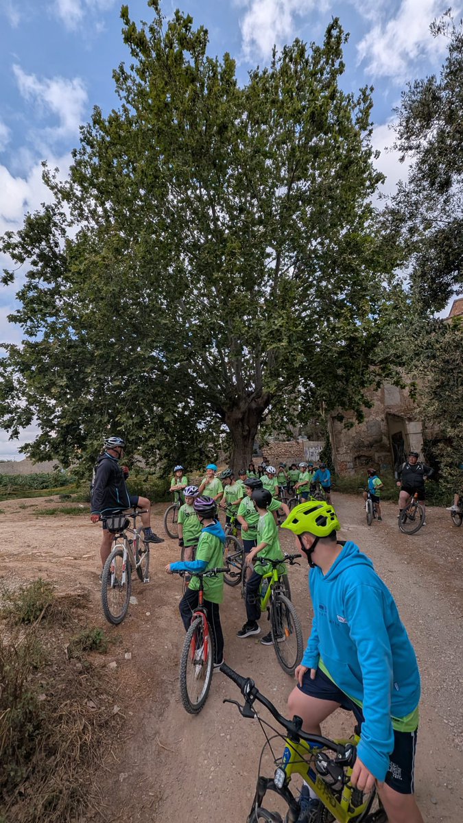 santamariahcm's tweet photo. Un año más la vuelta ciclista del colegio Santa María por el cauce del Túria fue un éxito.
¡Gracias @caixapopular por las camisetas que regalaron a todos nuestros niños!
#VueltaCiclista #CaixaPopular https://t.co/i9knCKf5yN