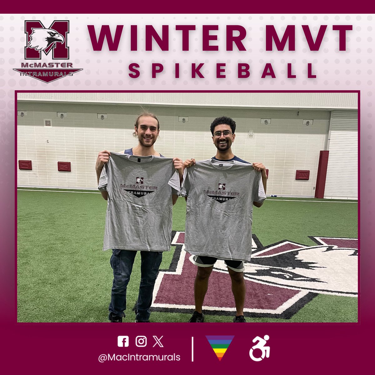 MacIntramurals's tweet photo. 🌟 Congratulations to all of our Winter MVTs! 🏅✨👏 (1/4) https://t.co/OvtvQ1K4iK