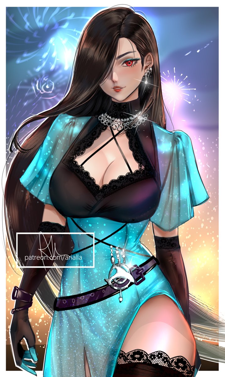 Tifa joins the Hellfire Gala! 
I just wanted an excuse to draw her on her birthday. 
I love her forever. #HappyBirthdayTifa