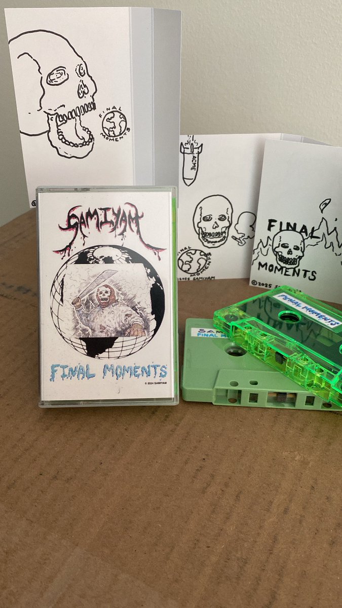 FINAL MOMENTS LIMITED CASSETTES TODAY AT 5pm EST 
samiyam.bandcamp.com/album/final-mo…