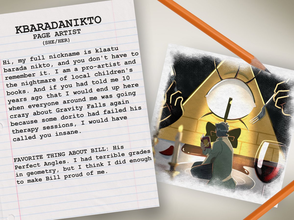 We'll Meet Again: A Bill Cipher Zine tweet media