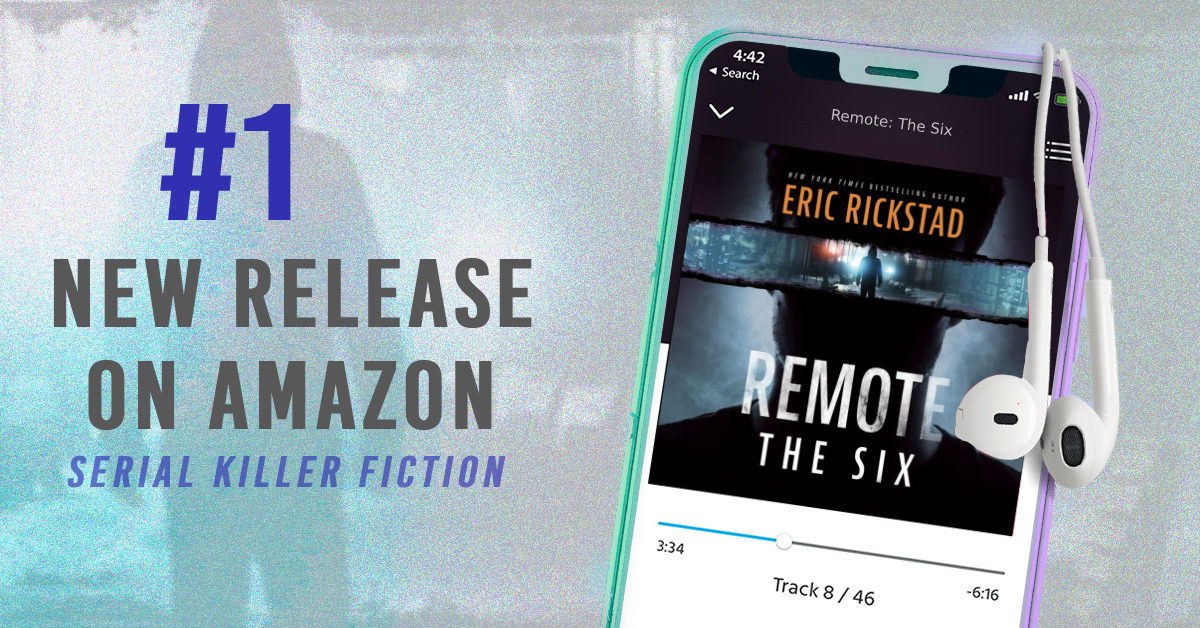 BlackstoneAudio's tweet photo. Big news, audiophiles: #REMOTETHESIX by @nytimes bestselling author @EricRickstad (narrated by #AriFliakos) is a #1 @Amazon NEW RELEASE (Audio)!🎧🥳
👉AMZ: https://t.co/MnRnuECbp7
👉B&N: https://t.co/eCmj9pnXgv
👉APPLE: https://t.co/cqBnvN3yQj
👉INDIES: https://t.co/UtphCkrFXS https://t.co/1aJE1nctPC