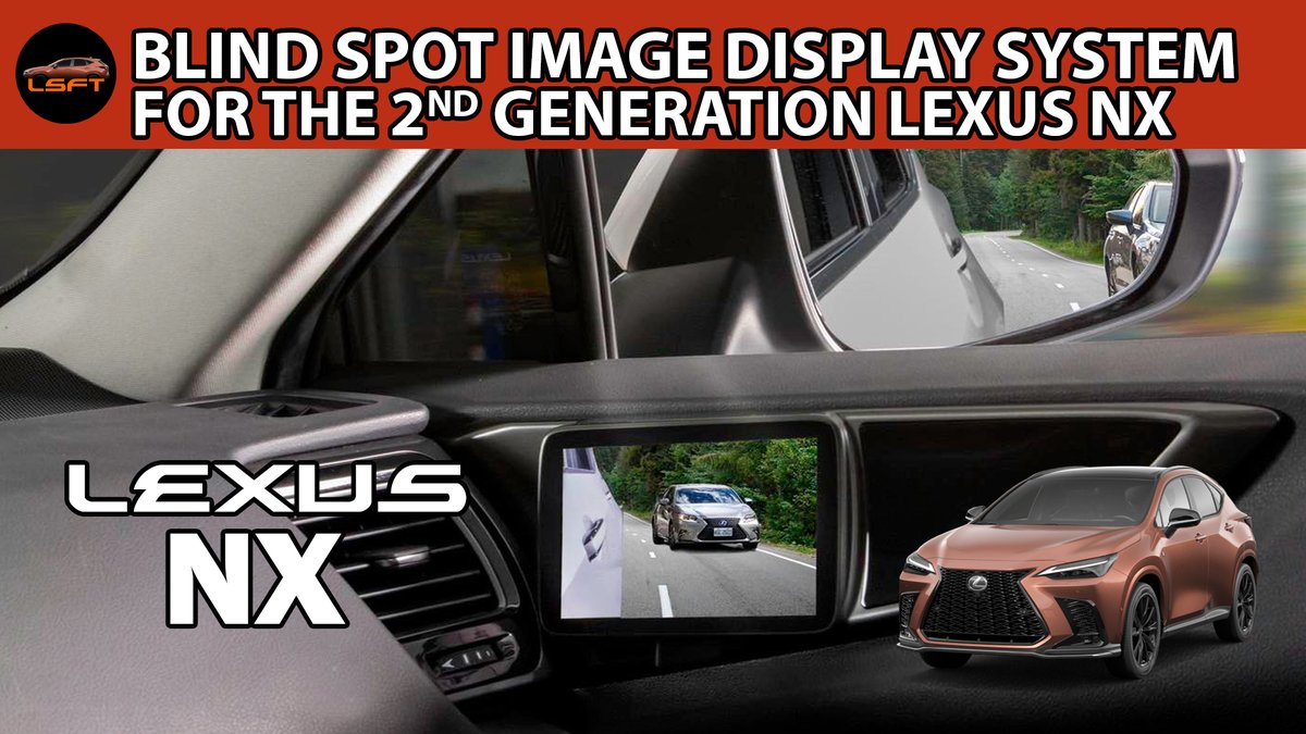 lsft's tweet photo. Lexus NX add side Camera Dashcam - why is this not available Worldwide yet?

https://t.co/aWsR5e5HHo

#lexus #lexusnx #lsft #dashcam #lexustaiwan #lexusnx2ndgen #sidecamera #camera https://t.co/bj1055p3hd