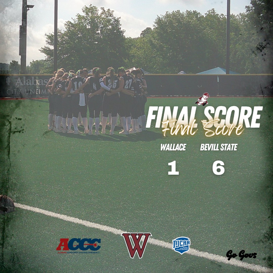 Wallace-Dothan Softball (@govsoftball) on Twitter photo Govs season comes to a close in Alabaster after a 14-inning loss💔
Fought until the very end. 
As always, #GoGovs🎩 Govs season comes to a close in Alabaster after a 14-inning loss💔
Fought until the very end. 
As always, #GoGovs🎩