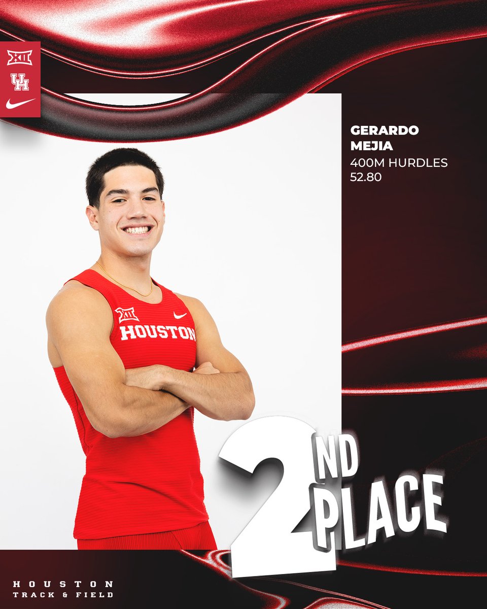 Cameron Burrell Invitational | Men’s 400m Hurdles

Gerardo Mejia takes second with a personal best time of 52.80 

#GoCoogs