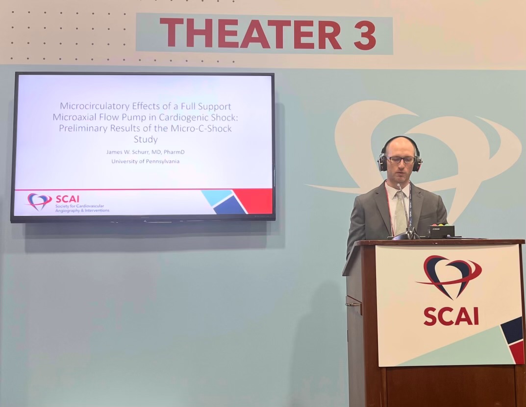 James Schurr, MD, PharmD (@schurr_james) on Twitter photo Thank you <a href="/SCAI/">SCAI</a> for the opportunity to present our preliminary results on microcirculation effects of Impella 5.5!
Full support microaxial flow pump improves microvascular hemodynamics
<a href="/DRJoycewald/">Joyce Wald</a> <a href="/JohnGreenwoodMD/">John Greenwood</a> <a href="/NavinKapur4/">Navin Kapur</a> <a href="/jjmt_heartrecov/">Johnson & Johnson MedTech | Heart Recovery</a> Thank you <a href="/SCAI/">SCAI</a> for the opportunity to present our preliminary results on microcirculation effects of Impella 5.5!
Full support microaxial flow pump improves microvascular hemodynamics
<a href="/DRJoycewald/">Joyce Wald</a> <a href="/JohnGreenwoodMD/">John Greenwood</a> <a href="/NavinKapur4/">Navin Kapur</a> <a href="/jjmt_heartrecov/">Johnson & Johnson MedTech | Heart Recovery</a>