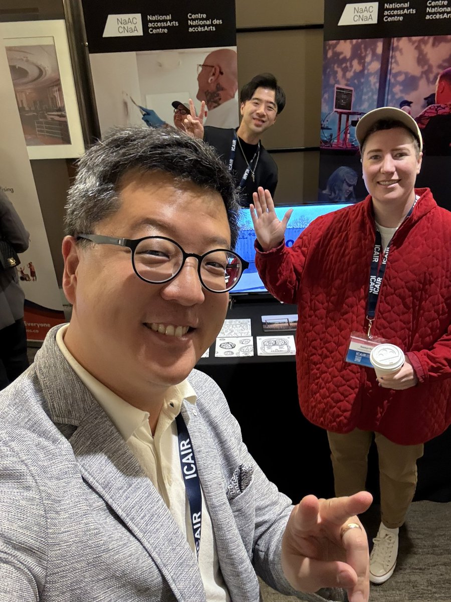 JS Ryu (@jsryu2025) on Twitter photo So great to see <a href="/AccessArtsCA/">National accessArts Centre</a> showcased as part of #ICAIR 2025 in Toronto. Thank you and congrats to <a href="/KITE_UHN/">KITE Research Institute</a>, <a href="/anthonypalma/">Anthony Palma KITE@UHN</a> and all organizers for bringing this amazing community together! So great to see <a href="/AccessArtsCA/">National accessArts Centre</a> showcased as part of #ICAIR 2025 in Toronto. Thank you and congrats to <a href="/KITE_UHN/">KITE Research Institute</a>, <a href="/anthonypalma/">Anthony Palma KITE@UHN</a> and all organizers for bringing this amazing community together!