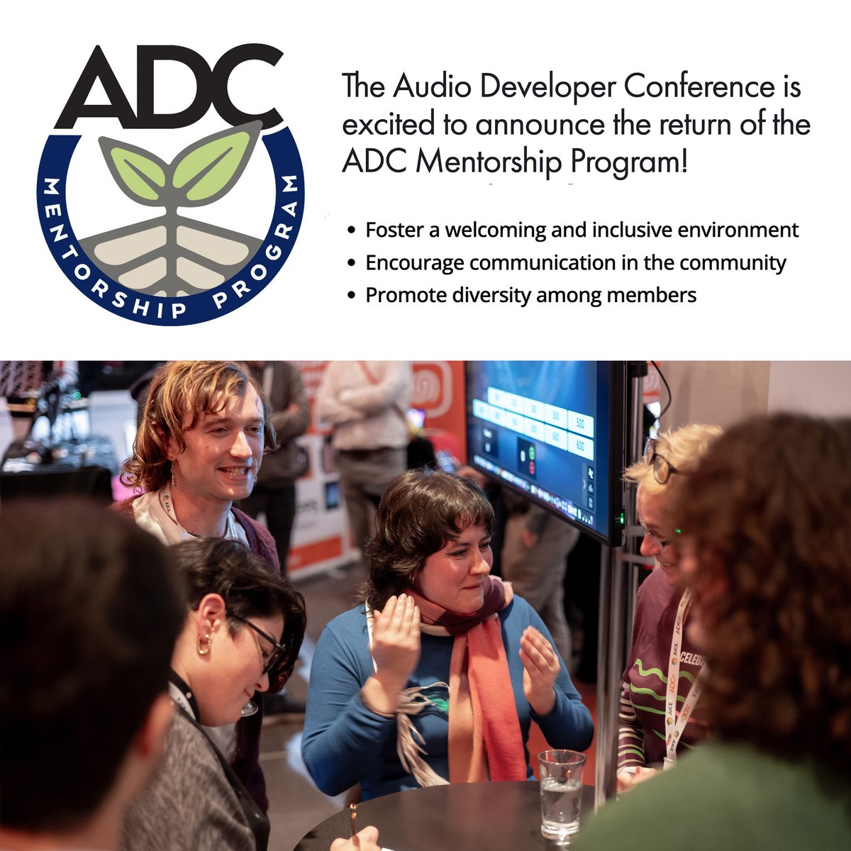 🎉 The ADC Mentorship Program returns for 2025!

Connect, learn, and grow with audio development pros. Become a mentor or mentee to build your network, foster inclusivity, and advance your career.

Apply by June 1
👉 audio.dev/mentorship/

#audio #developer #plugins #mentorship