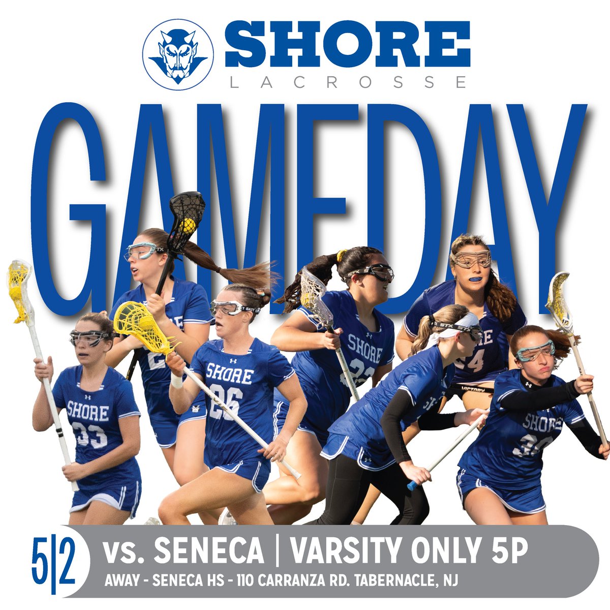 Blue Devils are back on the road today as they travel down to Seneca High School for a 5 pm game vs the Golden Eagles.  🥍💙🥍💙 #BleedBlue #ShorePride <a href="/ShoreRegional/">Shore Regional</a> <a href="/ShoreAthletics/">Shore Athletics</a> <a href="/TheLinkNews/">The Link News</a>