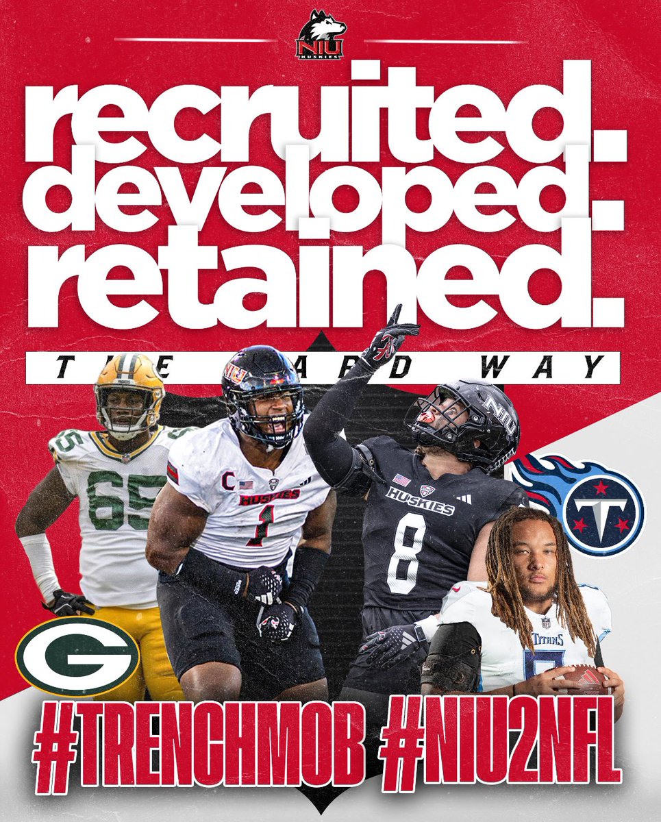 Who’s NEXT…..#Moore2Come 
#TrenchMob #NIU2NFL