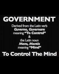NullImperium's tweet image. The actual premise of government is quite literally, “mind control”.