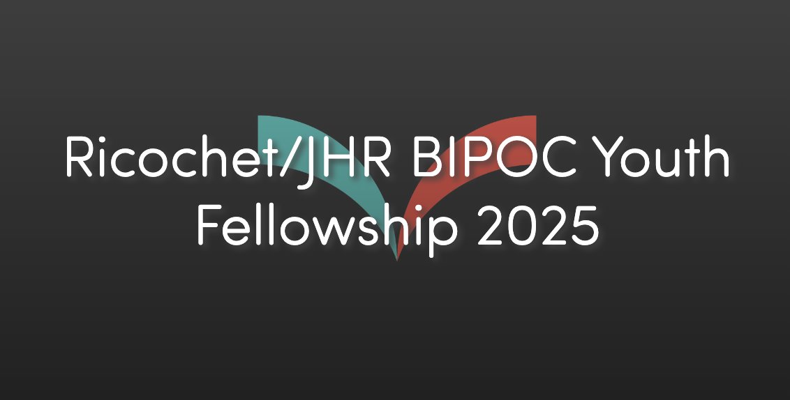 Ricochet Media (@ricochet_en) on Twitter photo We're hiring! We're partnering with <a href="/jhrnews/">Journalists for Human Rights (JHR)</a> for a new BIPOC fellowship program — looking for future journalists, new grads, and early-career journalists who are interested in learning all aspects of a small digital outlet doing award-winning work.
ricochet.media/job/ricochet-j… We're hiring! We're partnering with <a href="/jhrnews/">Journalists for Human Rights (JHR)</a> for a new BIPOC fellowship program — looking for future journalists, new grads, and early-career journalists who are interested in learning all aspects of a small digital outlet doing award-winning work.
ricochet.media/job/ricochet-j…