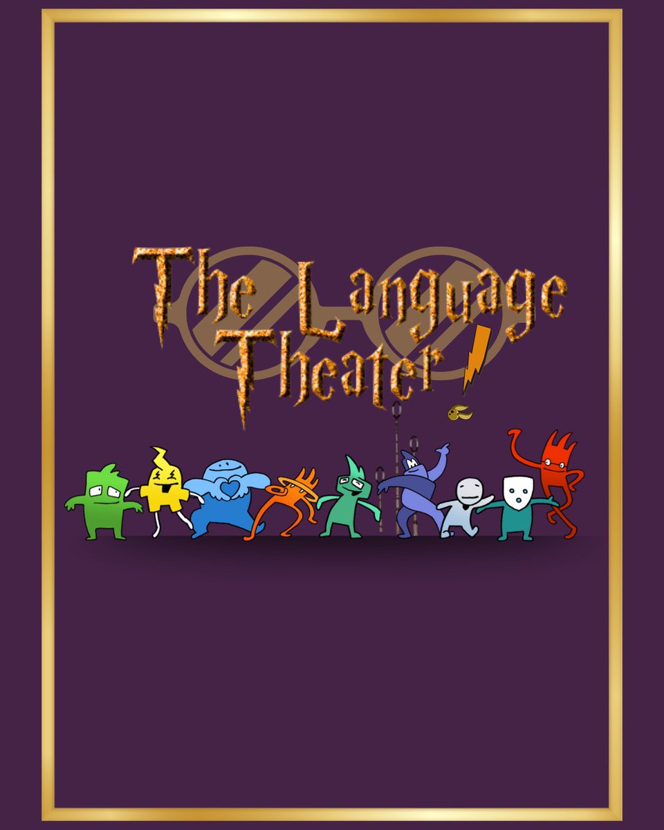 TLTheater's tweet image. ✨🪄 Step into the magical world of language theater! 🎭 Whether you’re a Gryffindor or a Slytherin, join us as we bring the magic of words to life, just like casting spells at Hogwarts! 🏰 ⚡ #LanguageTheater #HarryPotterDay #MagicOfWords #SpellboundLearning