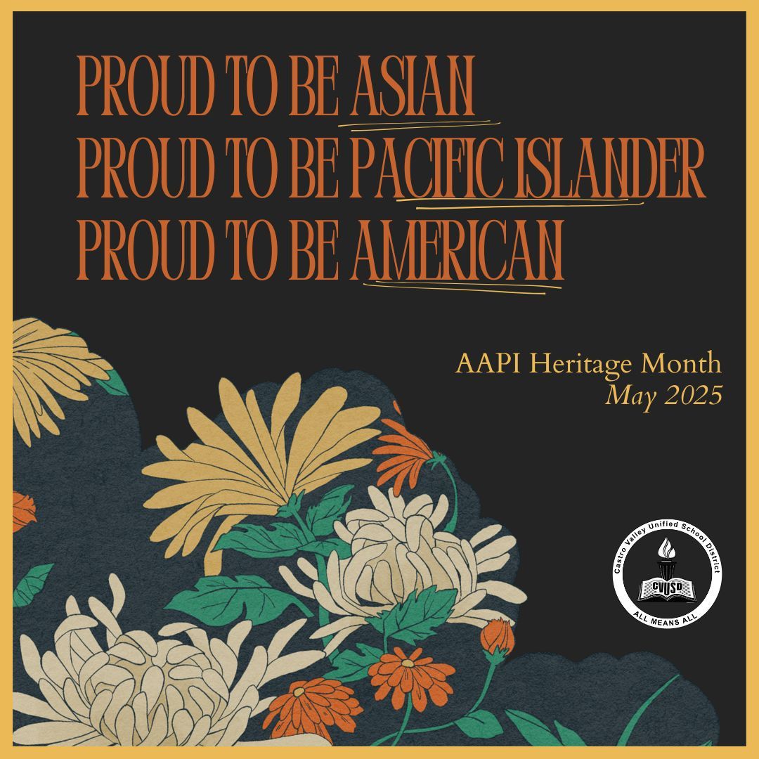 Celebrating the vibrant cultures and invaluable contributions of Asian Americans and Pacific Islanders this May for #APAHM! 🌸 From history to innovation, your impact enriches our nation. #APAHM2025 #DiversityIsOurStrength #CVUSD