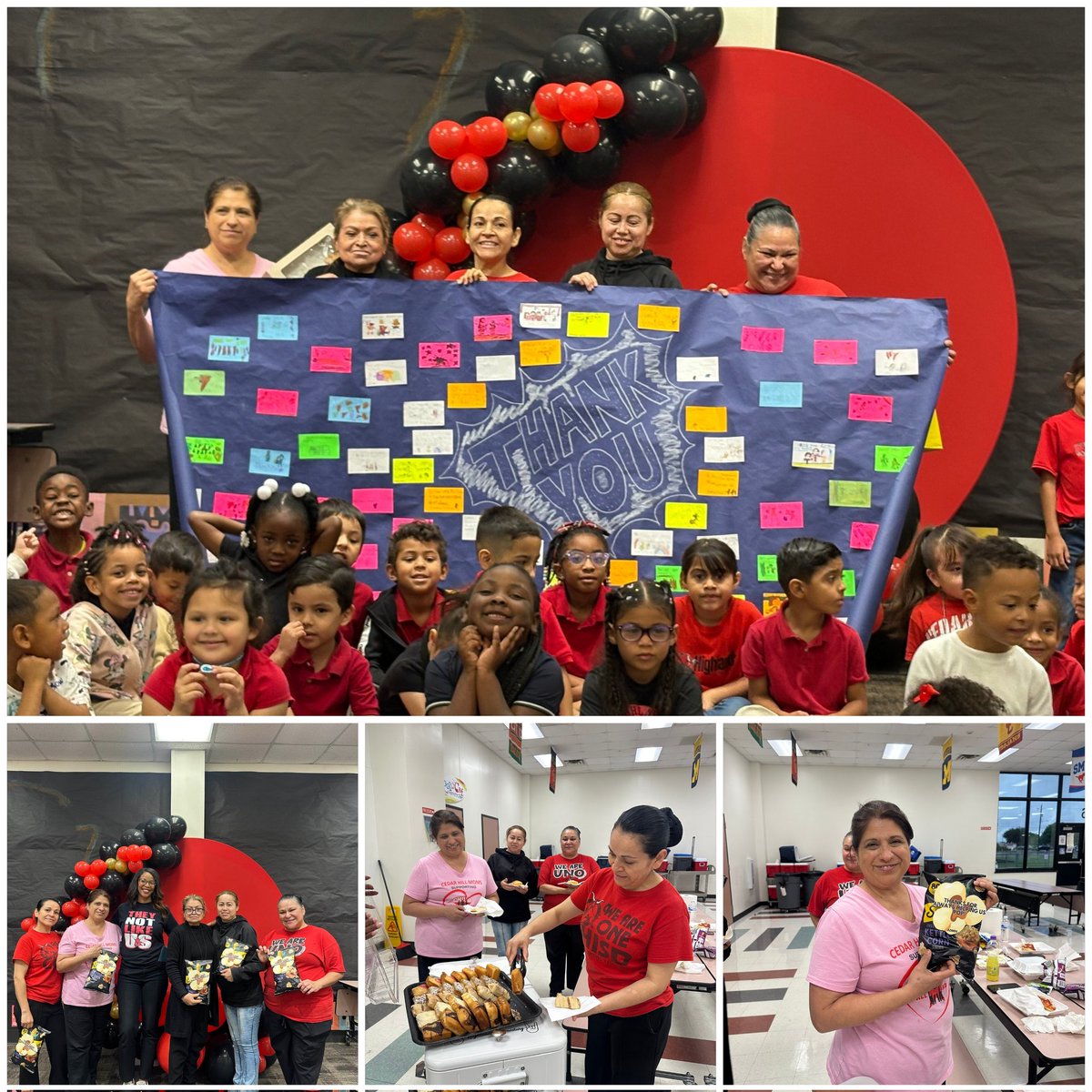 Today we celebrate our incredible Lunch Heroes at Highlands Elementary!

We are so grateful for all that you do each and every day — from preparing delicious meals to serving them with smiles that brighten our students’ day. Thank you for your hard work and dedication!