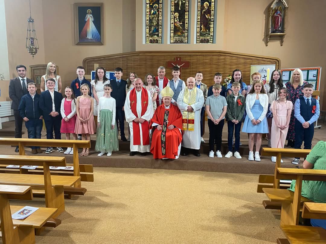 St. Michael's NS, Corcaghan (@corcaghanns) on Twitter photo Congratulations to all the fantastic 6th Class pupils in Scoil Mhichil Corcaghan and St Mary’s, Threemilehouse, on receiving the Sacrament of Confirmation on this lovely evening in St Michael’s Church. ⛪️🇻🇦 <a href="/clogherdiocese/">Diocese of Clogher</a> Congratulations to all the fantastic 6th Class pupils in Scoil Mhichil Corcaghan and St Mary’s, Threemilehouse, on receiving the Sacrament of Confirmation on this lovely evening in St Michael’s Church. ⛪️🇻🇦 <a href="/clogherdiocese/">Diocese of Clogher</a>