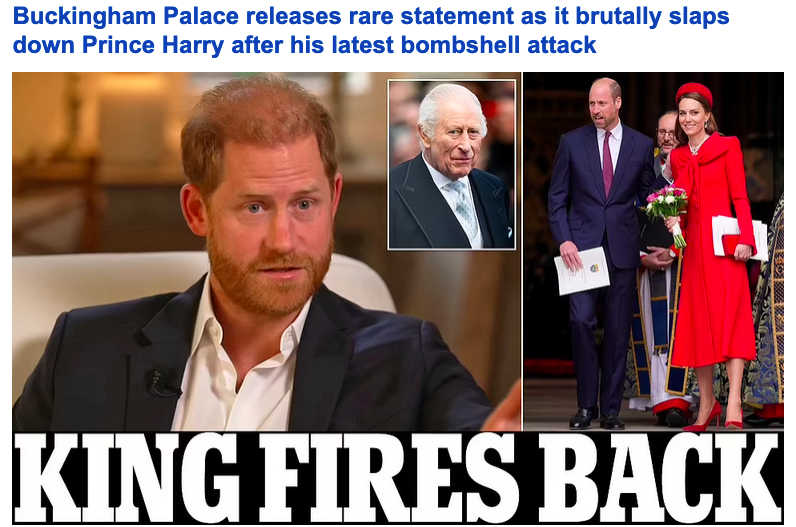 LuxeBox (@luxe_boxx) on Twitter photo Harry has the upper hand and has the Palace on the backfoot, SCRAMBLING. They were so terrified, they issued a statement, but never issued a statement when Meghan faced racial abuse. Pathetic. #MeghanMarkle <a href="/RoyalFamily/">The Royal Family</a> <a href="/KensingtonRoyal/">The Prince and Princess of Wales</a> #KateMiddleton #PrinceHarry #PrinceWilliam Harry has the upper hand and has the Palace on the backfoot, SCRAMBLING. They were so terrified, they issued a statement, but never issued a statement when Meghan faced racial abuse. Pathetic. #MeghanMarkle <a href="/RoyalFamily/">The Royal Family</a> <a href="/KensingtonRoyal/">The Prince and Princess of Wales</a> #KateMiddleton #PrinceHarry #PrinceWilliam