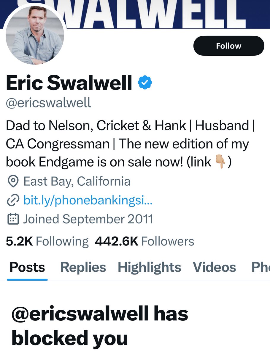 Truth hurt <a href="/RepSwalwell/">Rep. Eric Swalwell</a> ?