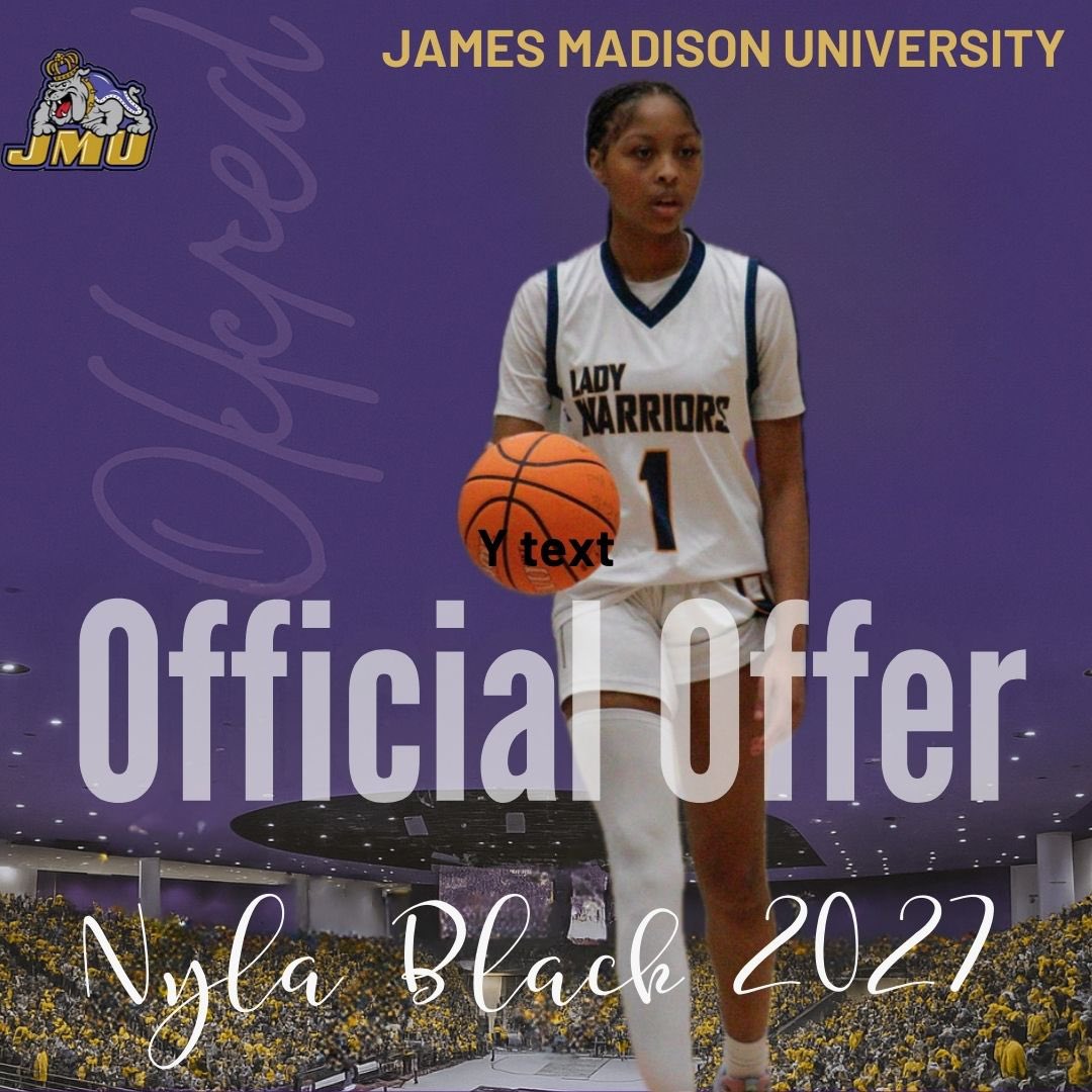 Nyla Black (@nylablack2027) on Twitter photo Blessed to receive my 4th offer from James Madison University thank you to Coach <a href="/CoachOJMU/">Sean O'Regan</a> and <a href="/Coach__RAZOR/">Nicole Razor</a> for giving me this opportunity 💜💛 Blessed to receive my 4th offer from James Madison University thank you to Coach <a href="/CoachOJMU/">Sean O'Regan</a> and <a href="/Coach__RAZOR/">Nicole Razor</a> for giving me this opportunity 💜💛