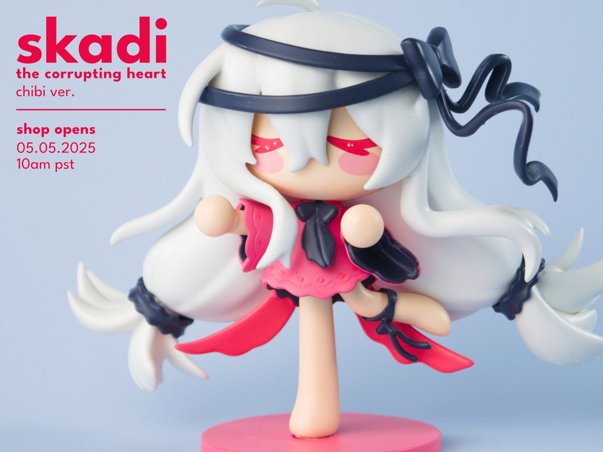 Skadance will be available to order starting Monday 10AM PST! Shop link is in the replies 🌊