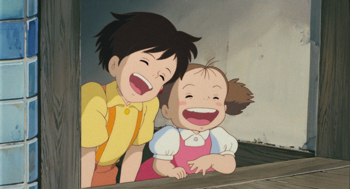 occka_katan's tweet photo. 子供から大人にかけて自然と目に入り観ているジブリ映画はもはや日本の義務教育の1つ https://t.co/FxIMneWPau