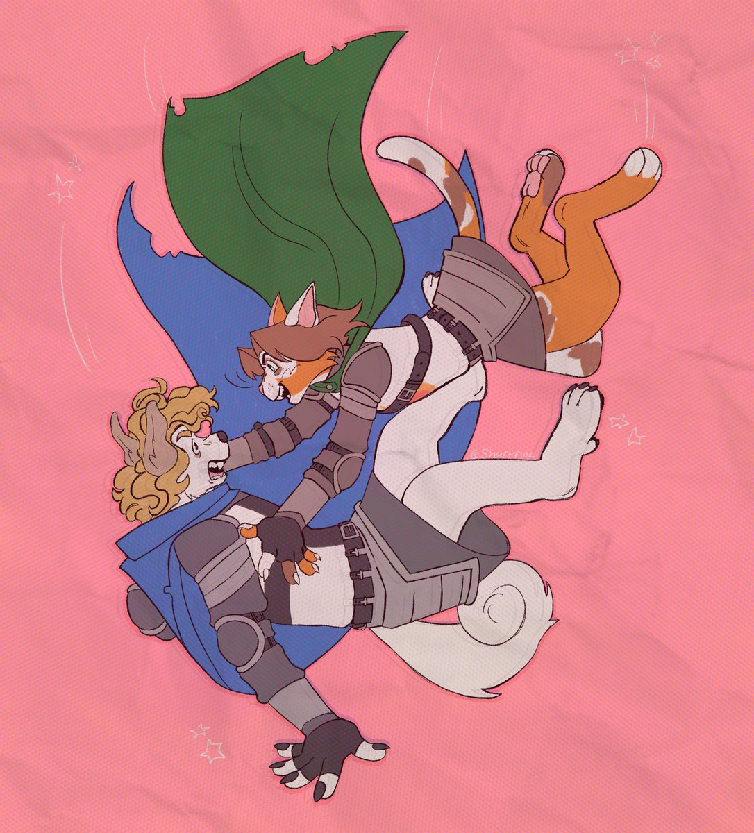 shartfinz's tweet photo. Hi!!! 🐶🐱 #garrance #garrence #aphtwt #aphmau #fanart https://t.co/uBwt1V2ylM