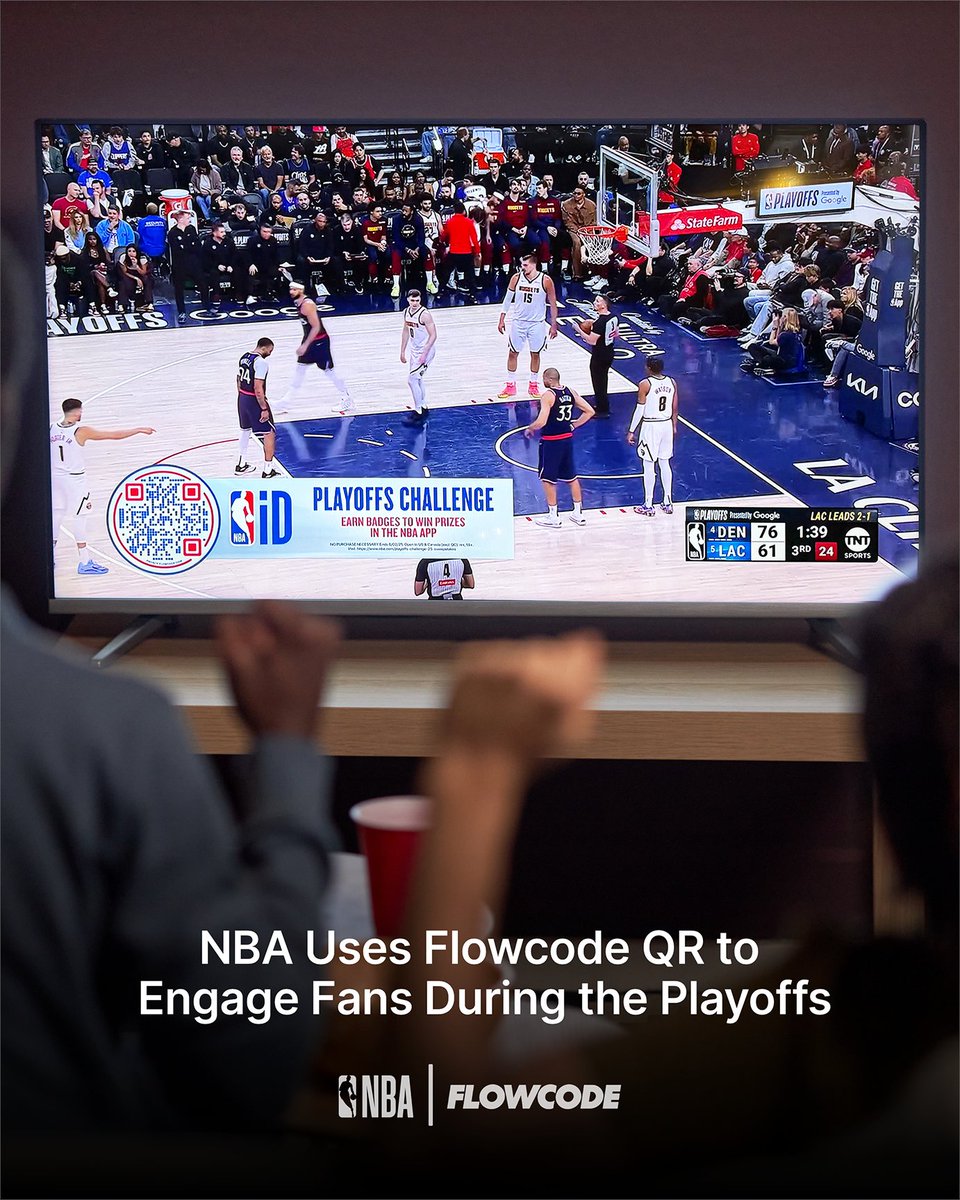Game 7 is here. Fans are more locked in than ever—so how is the <a href="/NBA/">NBA</a> making every second count? 🏀 

 Our partner, the NBA, is using Flowcode QR to power seamless, real-time fan engagement—turning every on-screen moment into an instant connection. With one scan, fans unlock NBA