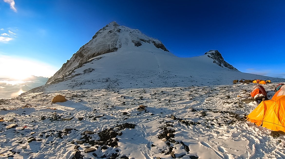 You don't conquer a mountain, it grants you permission. The South Col was more than a stop on the way up Everest, it was a moment outside of time. Standing there, surrounded by silence and sky, I looked out over a world so vast, so raw, it brought tears to my eyes. The light