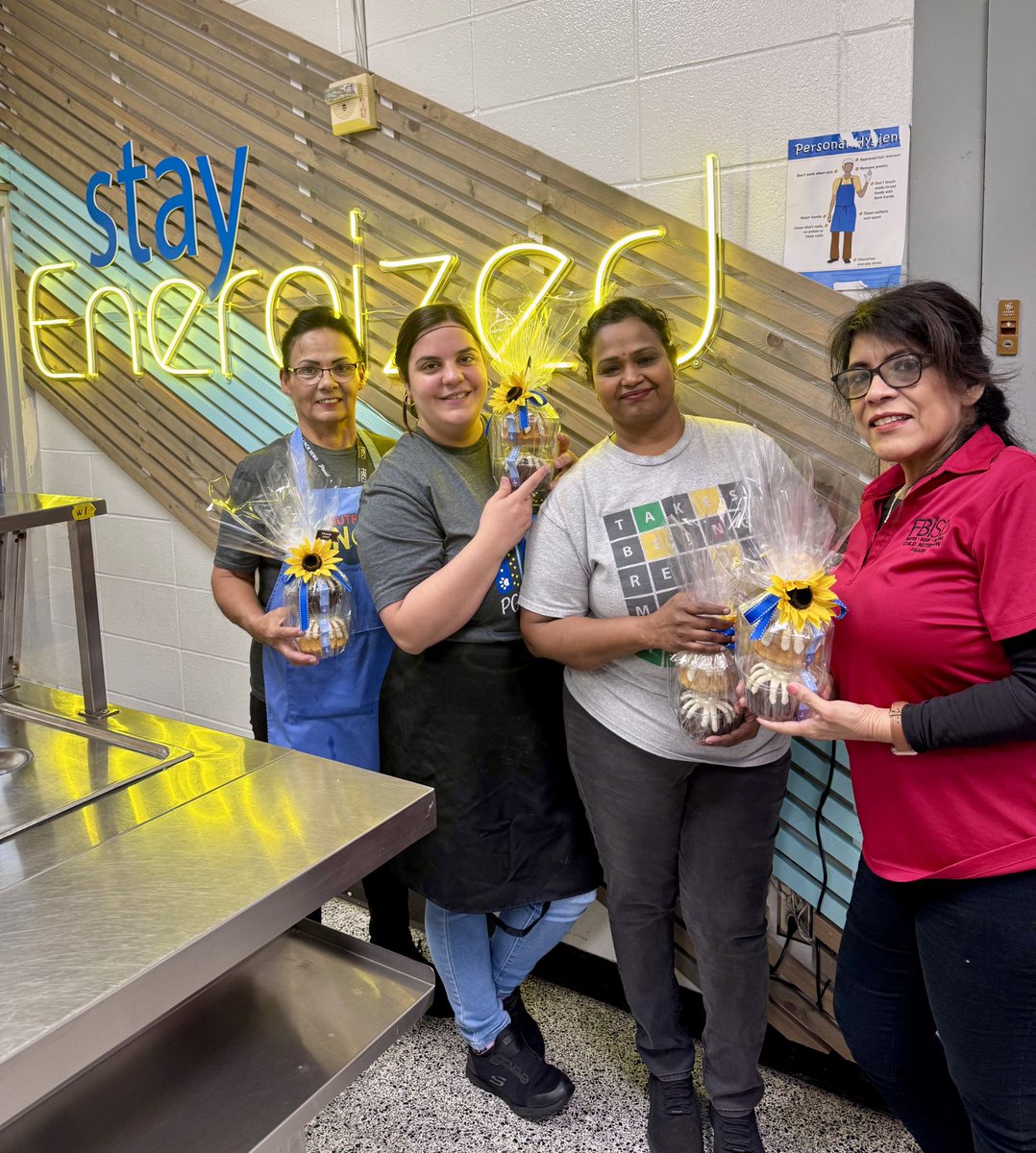 Pecan Grove Elementary (@pge_cougarcubs) on Twitter photo Happy School Lunch Hero Day to the incredible team that nourishes our students! Your hard work and dedication make a real difference. We appreciate you so much! ❤️ #SchoolLunchHeroes <a href="/FBISDFoodie/">FBISD Child Nutrition</a> Happy School Lunch Hero Day to the incredible team that nourishes our students! Your hard work and dedication make a real difference. We appreciate you so much! ❤️ #SchoolLunchHeroes <a href="/FBISDFoodie/">FBISD Child Nutrition</a>