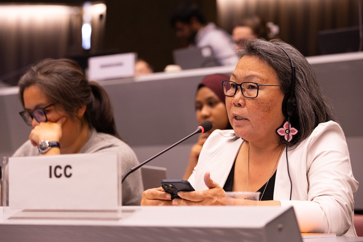 ICC is at the Stockholm Convention on Persistent Organic Pollutants (POPs) this week in Geneva, Switzerland. ICC delegate Lucy Grey made an intervention on Tuesday, highlighting effects on Inuit. #StockholmConvention

Read more on Facebook: facebook.com/10006474600435…