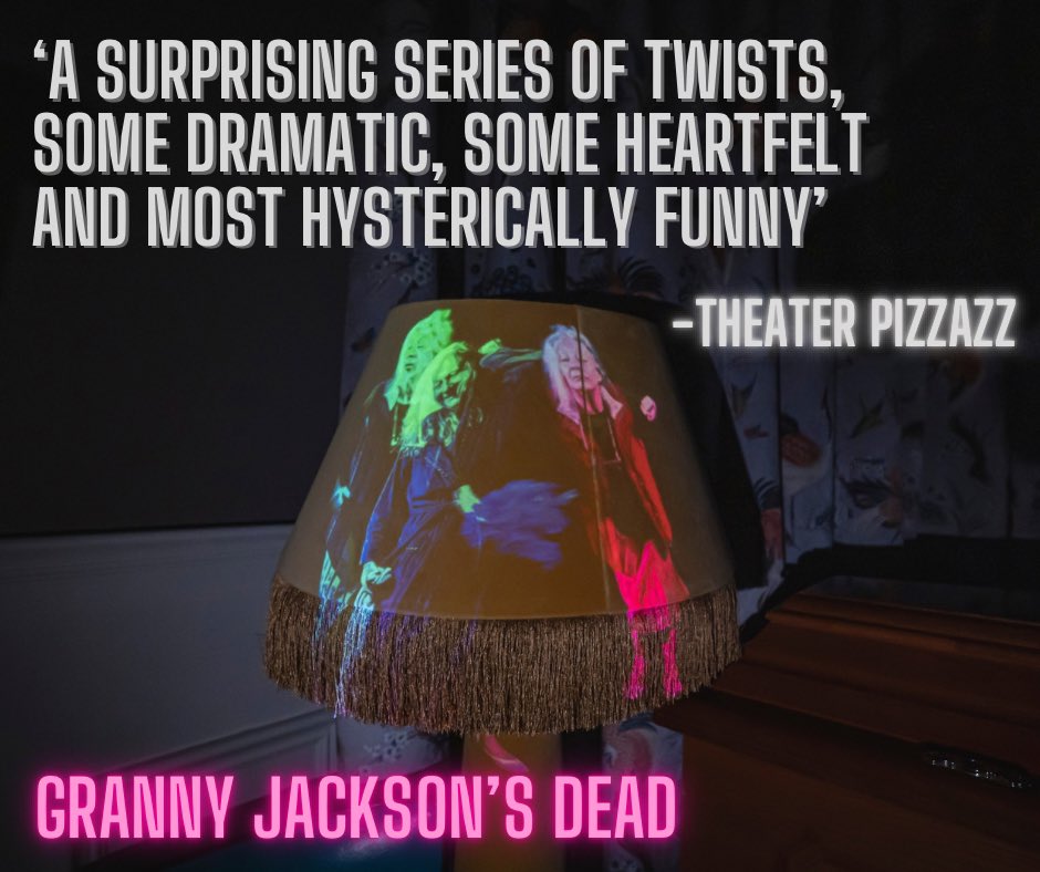 Granny Jackson’s Dead… and is touring Ireland!

This week catch this wild and wonderful wake in Ballymoney, or join us at Cavan Arts Festival!

Remember her for the woman she was!
#Itswhatshewouldhavewanted 
🎟️. tickettailor.com/events/bigtell…
cavanartsfestival.ie/granny-jackson…