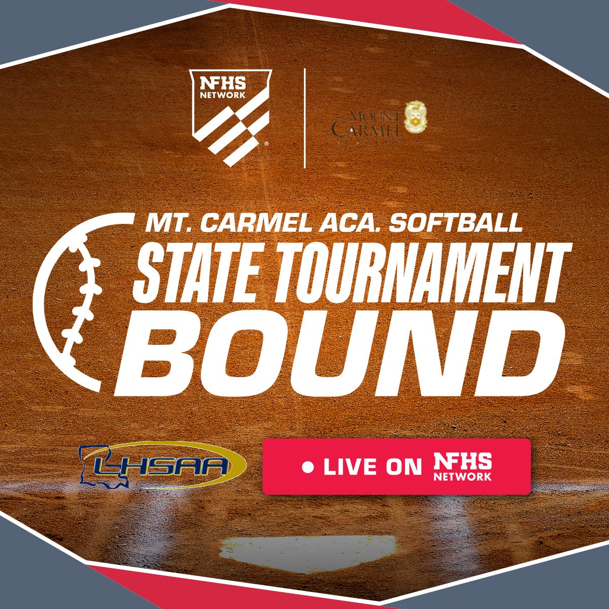 <a href="/MCA_Cubs_sb/">Mount Carmel Academy Cubs Softball</a>  State tourney bound! Let’s go, Mt. Carmel Academy! 🏆

Stream every pitch live on the NFHS Network here: bit.ly/3SmIHtq 📺