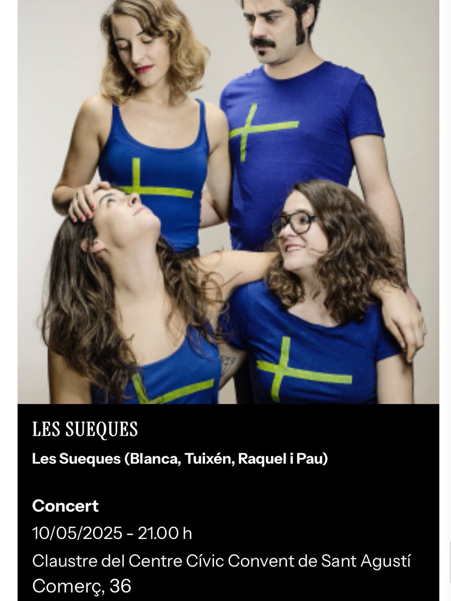 El dia 10 de maig toquem de franc a Barcelona, altra vegada, després de cinc anys, una pandèmia, tres fills, unes colla de canes i rovell i amb el mateix mirall de sempre!