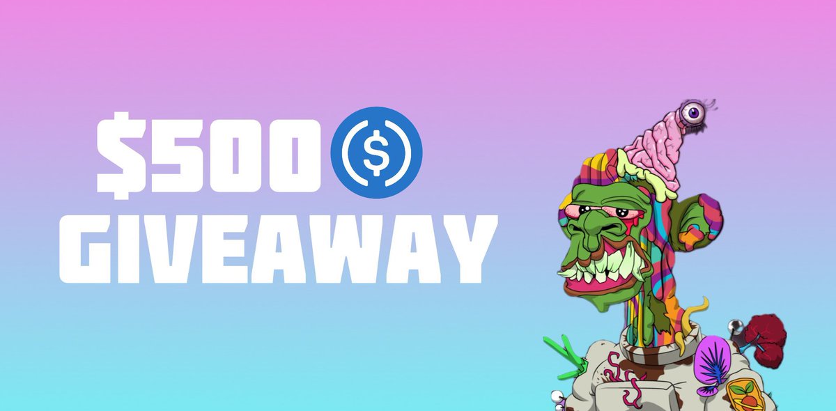 Giving away $500 USDC 🎁

Drop your $SOL addy, follow &amp; RT ☑️

5x winners ~ $100 each ~ 24 hours ⏰

Good luck 👍🏻