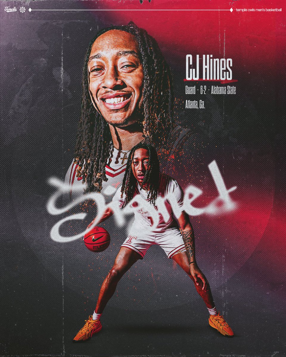 The SWAC Tournament MVP and former NAIA All-American is an Owl!

Welcome to Philly, <a href="/CJ3Hines/">CJ Hines</a>!

#Team130