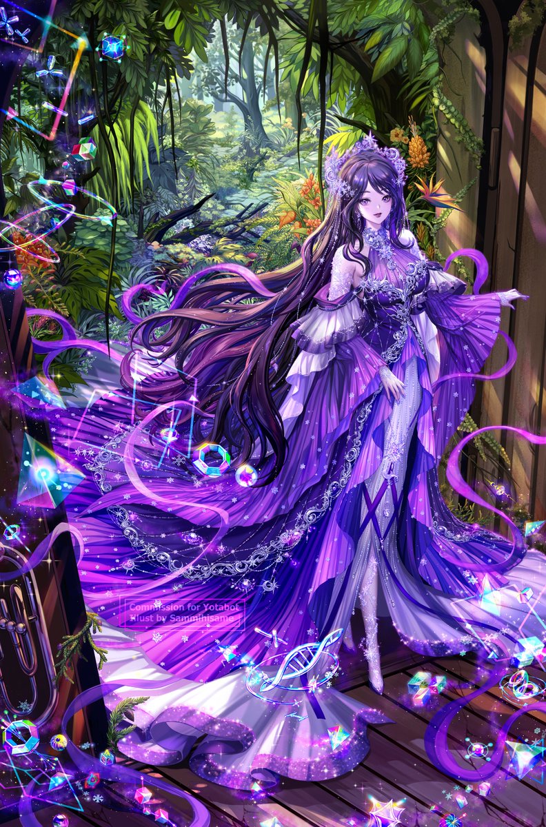 sammi_hisame's tweet photo. Commission done for @yotabotX 
Thank you for trusting me with your 1st visual design💜 https://t.co/1VloMlqfuG