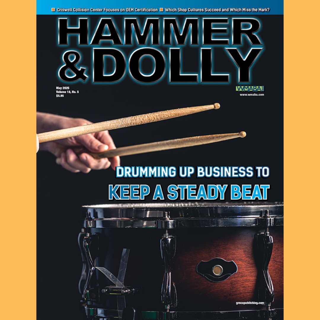 grecopublishing's tweet image. The May issue of Hammer &amp;amp; Dolly includes a cover story on what shops can do to drum up business to stay ahead of the slowdown  and much more! grecopublishing.com/hammer-and-dol… #hammeranddolly #autobody #collisiontech #grecopublishing