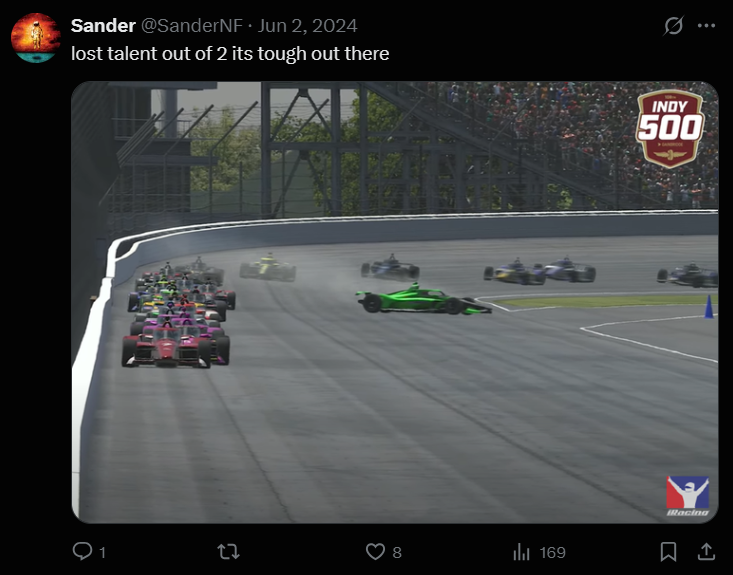 Looking forward to making it to lap 9 this time