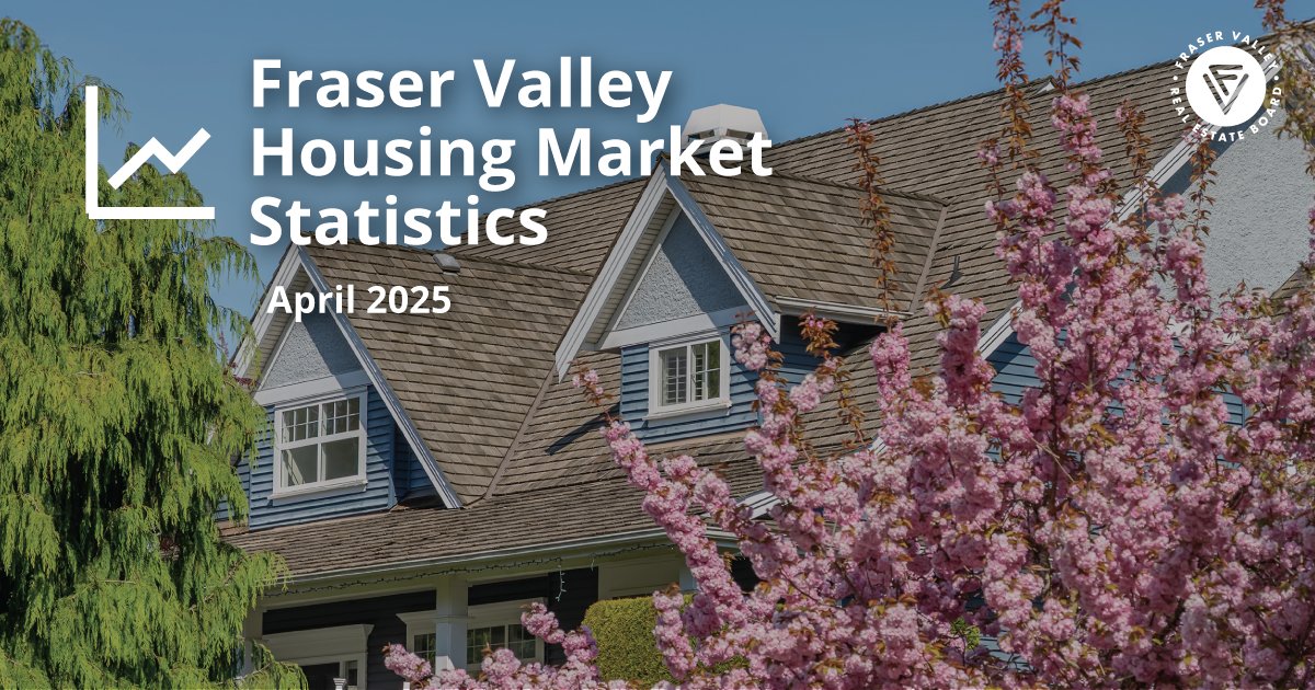 Abundant listings and stable prices not enough to drive April sales in the Fraser Valley

Read the full press release and stats here: bit.ly/432nsSU

#monthlystats #HousingMarket #statistics #April2025