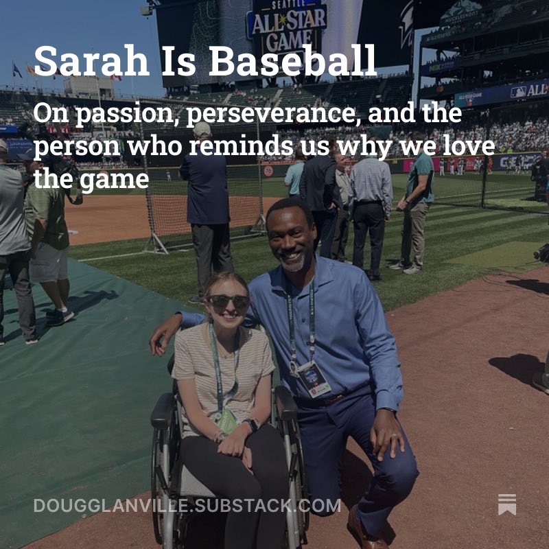 On her birthday, it is baseball that got its wish granted when Sarah Langs fell in love with our game.  <a href="/TheAthleticMLB/">The Athletic MLB</a> @mlb <a href="/baseballhall/">National Baseball Hall of Fame and Museum ⚾</a> <a href="/espn/">ESPN</a> <a href="/MLB/">MLB</a>Network #mlb
Full birthday wishes on <a href="/SubstackInc/">Substack</a> ⬇️
tinyurl.com/SarahLangs-WTG