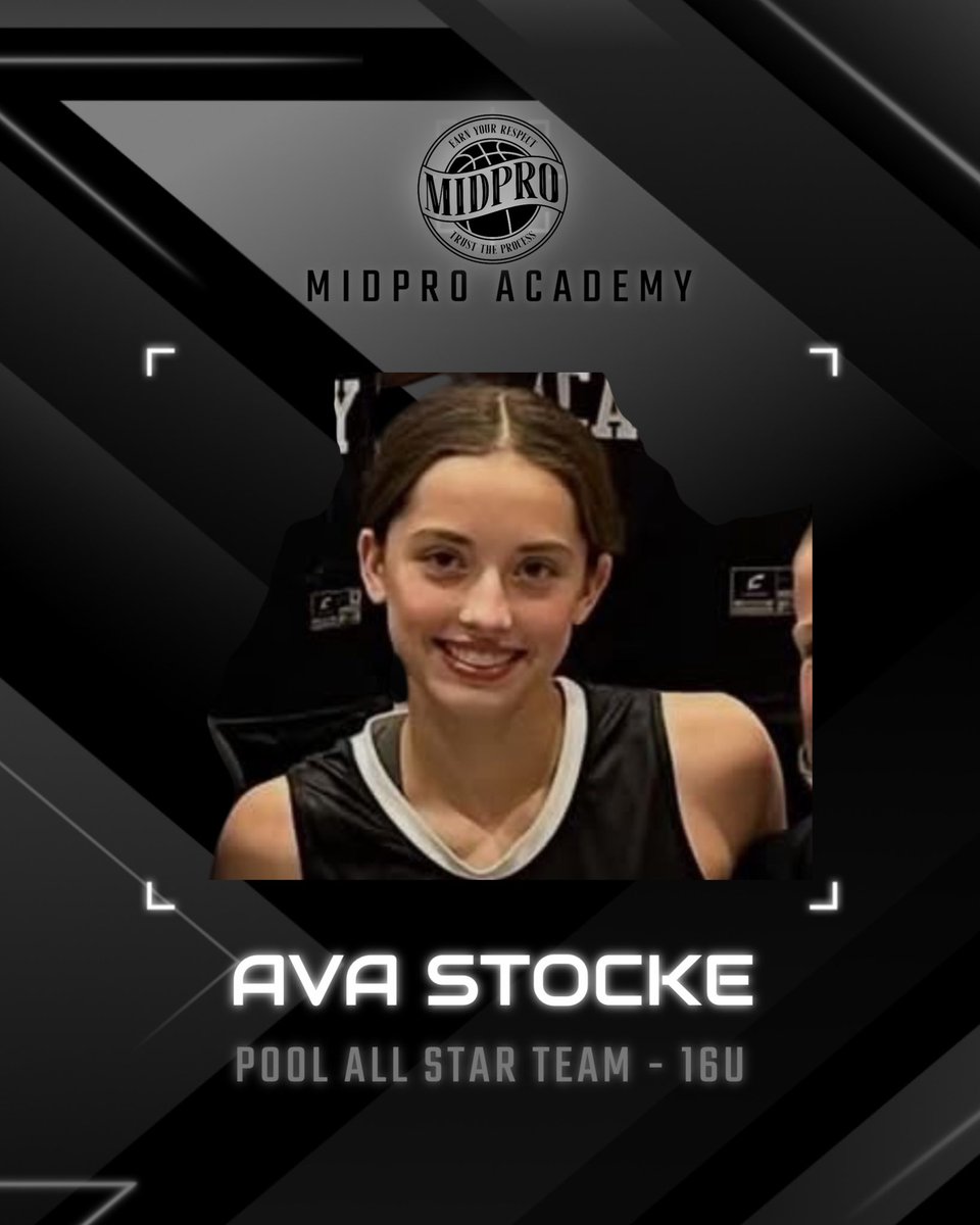 Congrats to our 17U&amp; 16U MidPro players who were selected to their respective pool All-Star team this past weekend <a href="/USJN/">USJN</a> Windy City Challenge

17U-Raelyn Lacourse, Becca McDougall, &amp; Kate McDougall
16U-Ava Stocke

#MidProFam #CreateYourStory