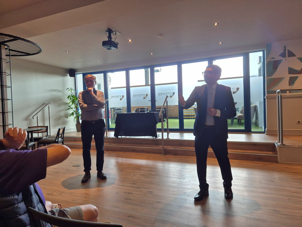 FSBWarksandCov's tweet image. Great to attend @bhatti_saqib Business Breakfast briefing this morning and speak to local businesses from across #Solihull. The event also provided an excellent opportunity to hear from Darryl Eales about @SolihullMoors and their ambitions and community support.