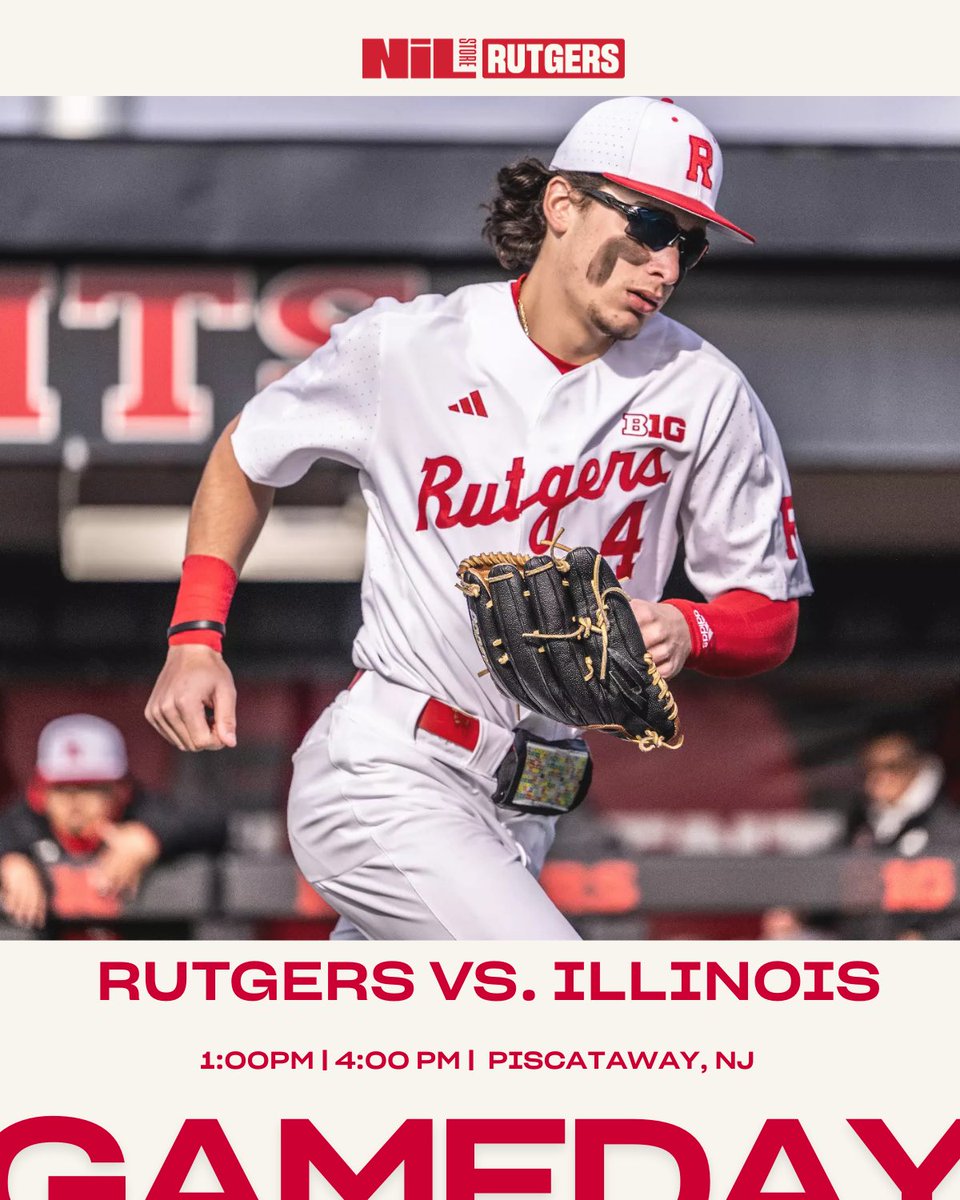 Rutgers Baseball takes on Illinois today at 1PM in Piscataway—come out, gear up, and show your support for Trevor Cohen and the squad!
 #ChopForTrevor #RUNIL 

rutgers.nil.store/collections/tr…