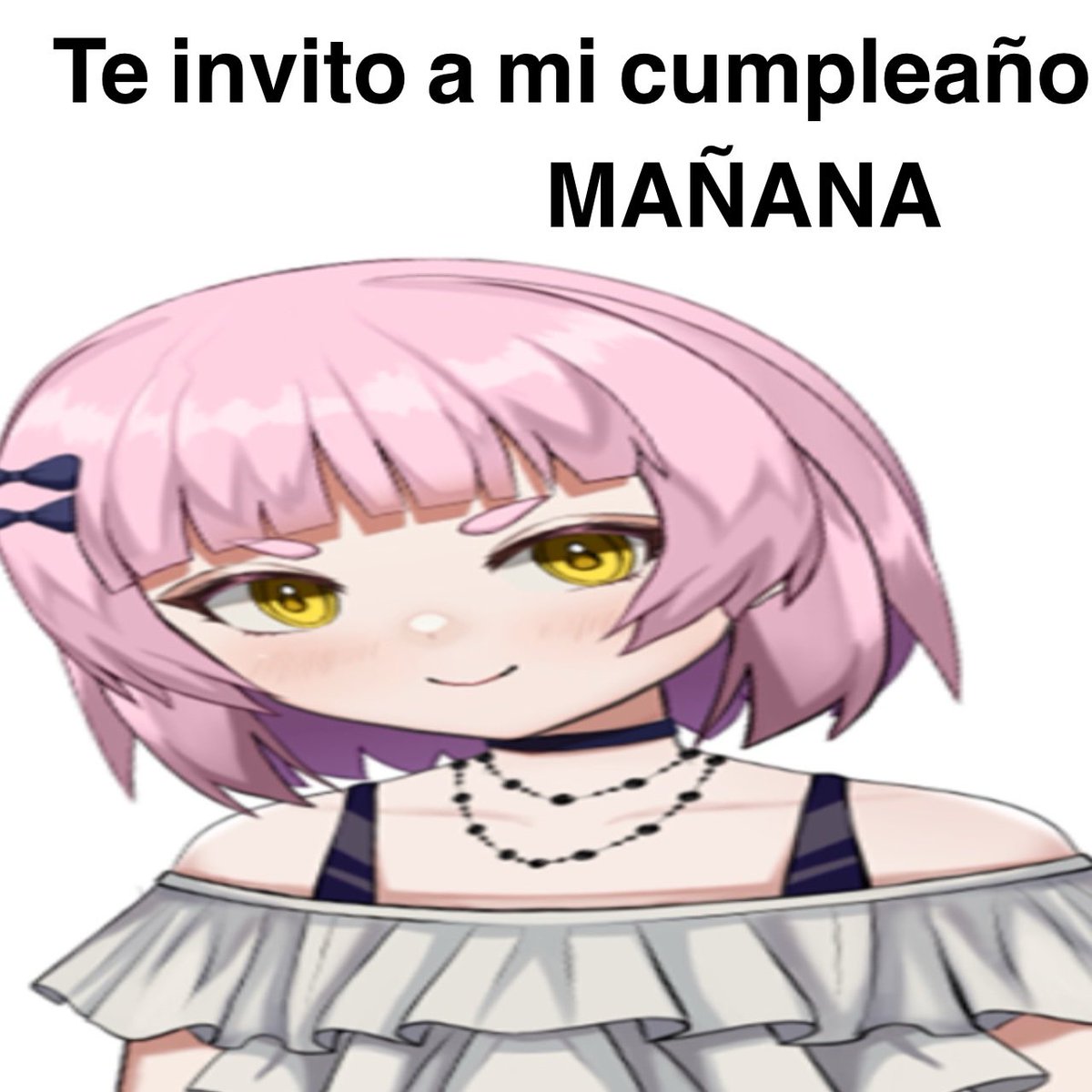 Los invito a mi  primer cumpleaños en stream mañana sábado c:
