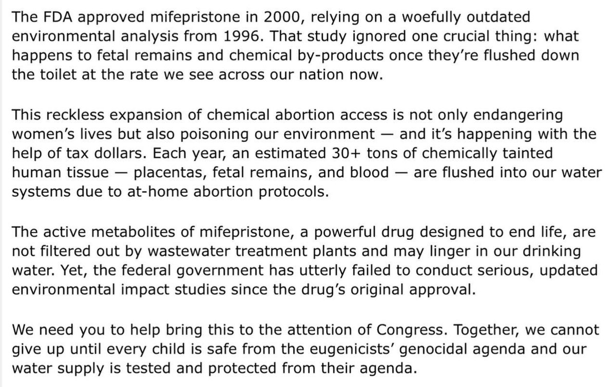 Liberty + (@dmills3710) on Twitter photo Imagine an organization founded by elitist eugenicists, committed to reducing the global population ā especially those it claimsā¦
<a href="/EPA/">U.S. EPA</a> <a href="/POTUS/">President Donald J. Trump</a> <a href="/libertycounsel/">Liberty Counsel</a> <a href="/LeaderJohnThune/">Leader John Thune</a>
Mat Staver,Ā Chairman
John Stemberger, President
Liberty Counsel Action
lcaction.org/LCAemail/elca2⦠Imagine an organization founded by elitist eugenicists, committed to reducing the global population ā especially those it claimsā¦
<a href="/EPA/">U.S. EPA</a> <a href="/POTUS/">President Donald J. Trump</a> <a href="/libertycounsel/">Liberty Counsel</a> <a href="/LeaderJohnThune/">Leader John Thune</a>
Mat Staver,Ā Chairman
John Stemberger, President
Liberty Counsel Action
lcaction.org/LCAemail/elca2ā¦