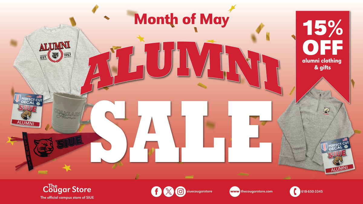 Snag some alumni clothing &amp; gifts for you or your favorite Cougar graduate!