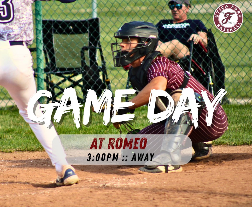 IT’S GAME DAY! Back to work at Romeo for a MAC Red Doubleheader!

🆚: Romeo
⏰: 3:00pm/5:00pm
📍: Romeo
📺: GameChanger